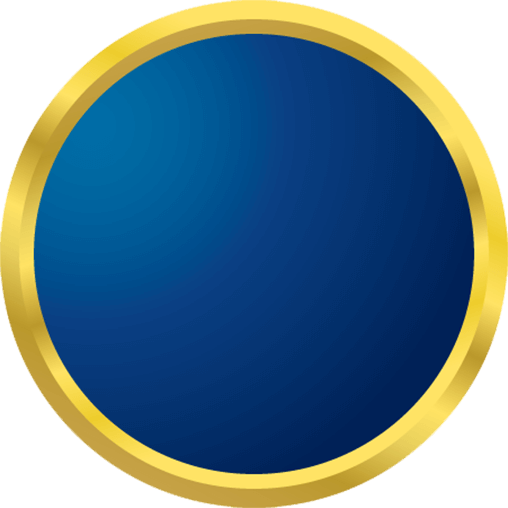 金色のフレームのイラスト